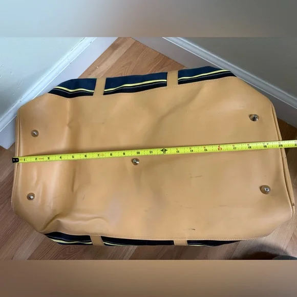 Y2K Kate Spade Striped Multicolor Duffel Bag - Picture 9 of 11